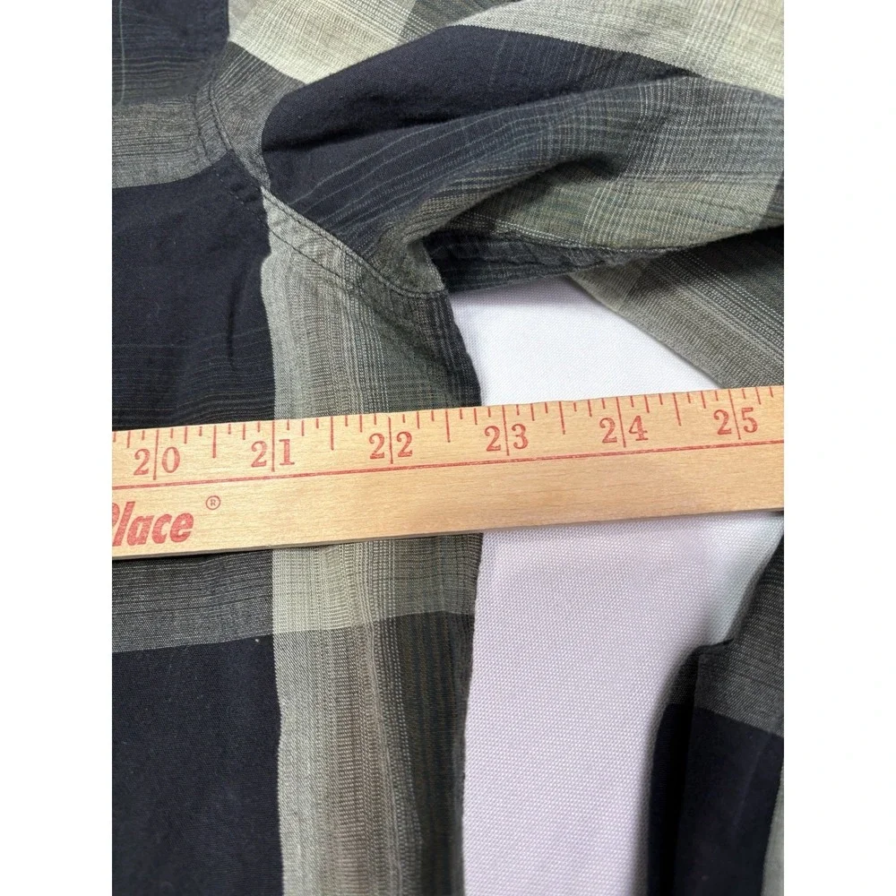 Rock &‎ Republic Shirt Mens Size XL Green Button Down Long Sleeve With Pockets